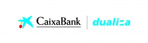 CaixaBank Dualiza_Logo_Horitzontal_CMYK_Fons_blanc